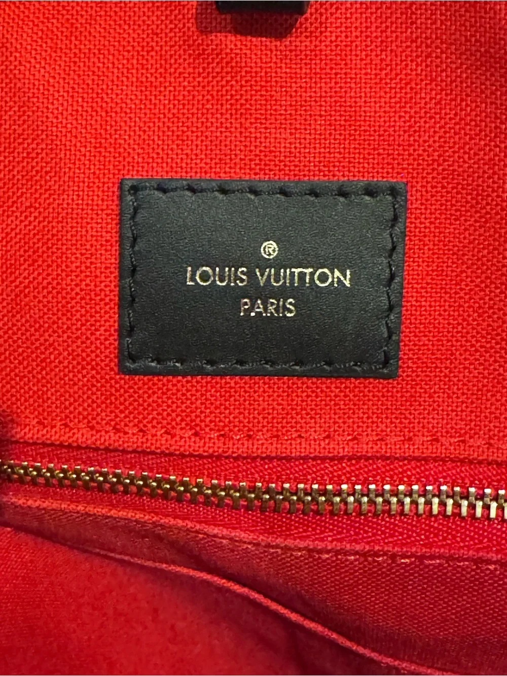 Authentic Louis Vuitton LV Monogram Logo OnTheGo GM Tote Shoulder Bag Handbag